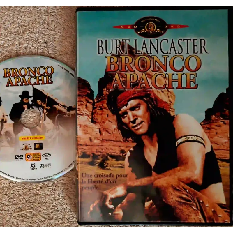 Bronco Apache - Aldrich Lancaster Bronson Film DVD VF 1954