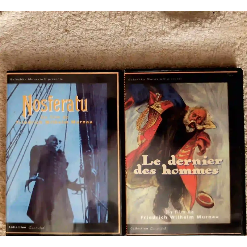 Murnau Pack 2 Films DVD Nosferatu le vampire Le dernier homme