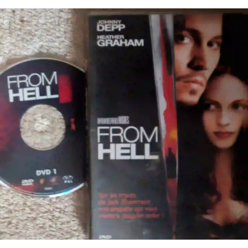 From hell - Johnny Depp Flemyng Film DVD VF 2001
