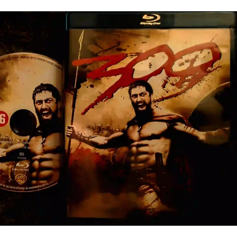 300 - Snyder Butler Fassbender Film Blu-ray VF 2006