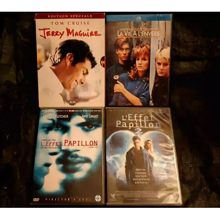Eric Stoltz Pack 4 Films 5 DVD VFJerry Maguire L'amour à l'envers L'effet papillon