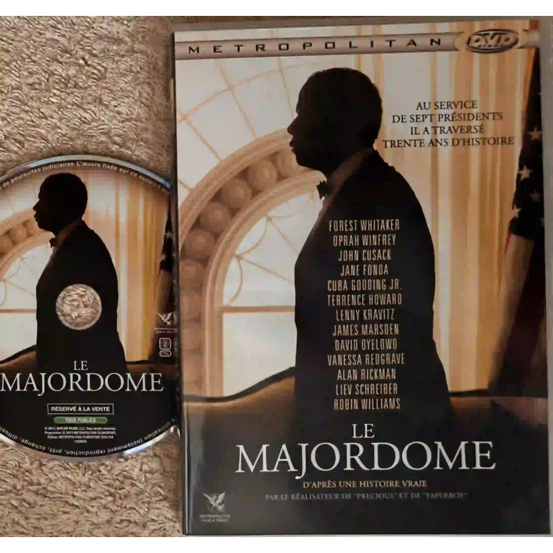 Le majordome - Whitaker Cusack Williams Jane Fonda Film DVD VF 2013