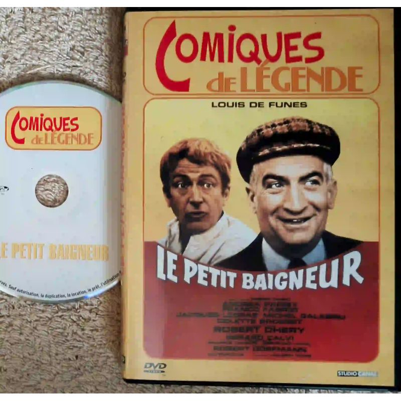 Le petit baigneur - Dhéry de Funès Galabru Film DVD VF 1968