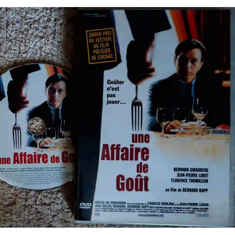 Une affaire de goût - Rapp Giraudeau Berling Film DVD VF 2000