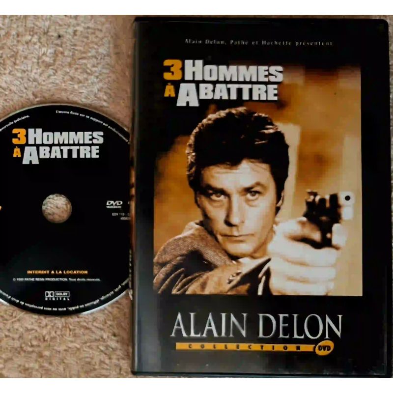 3 Hommes à abattre - Deray Delon Film DVD VF 1980