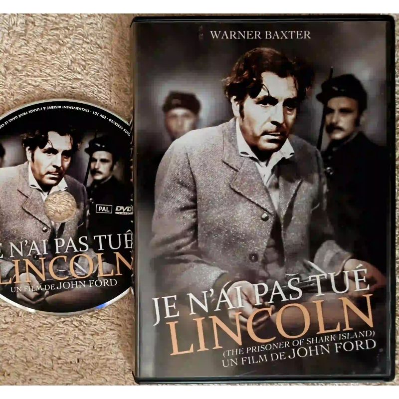 Je n'ai pas tué Lincoln - John Ford Film DVD VF 1936