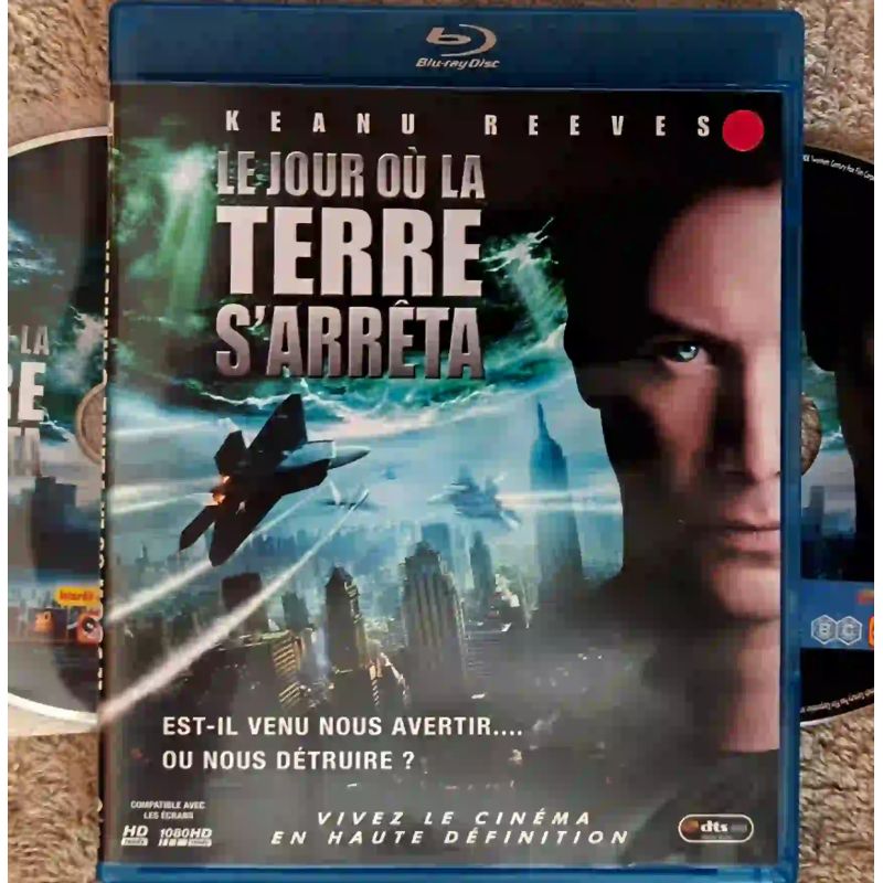 Le jour où la Terre s'arrêta - Connelly Keanu Reeves Film Blu-ray + DVD VF 2008
