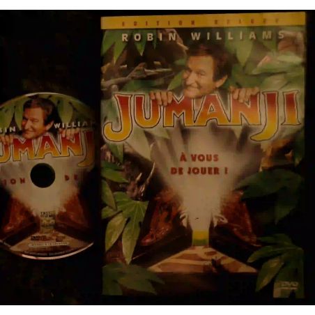 Jumanji - Johnston Robin Williams Dunst Film DVD VF 1995 édition Deluxe