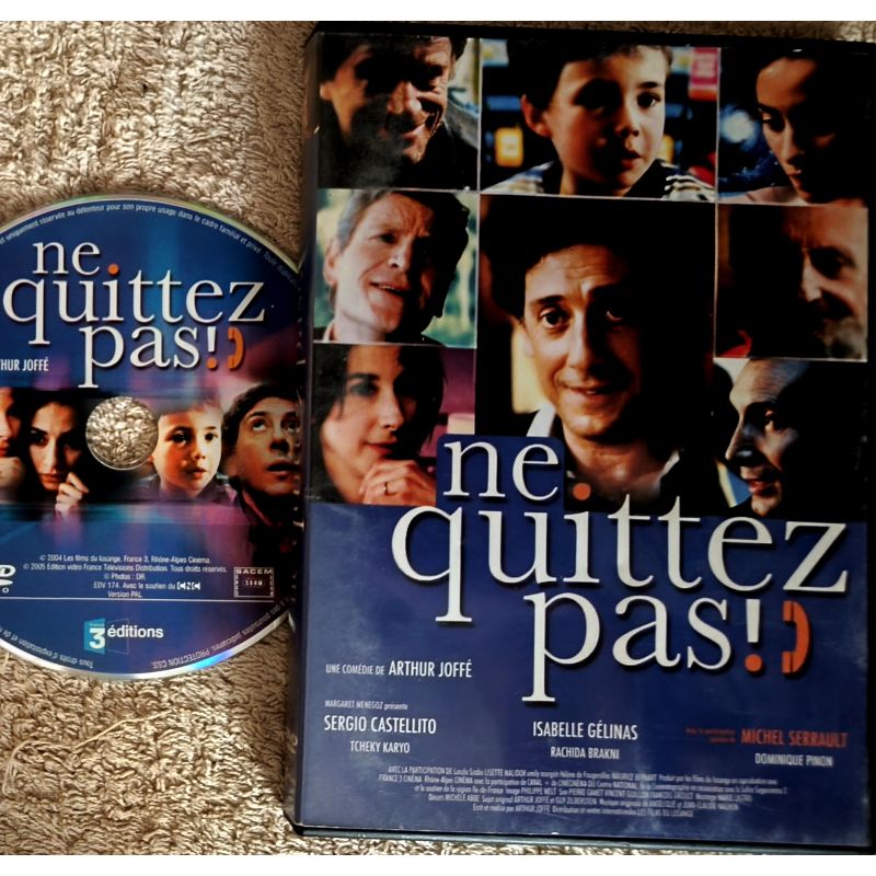 Ne quittez pas - Serrault Karyo Fougerolles Film DVD VF 2004