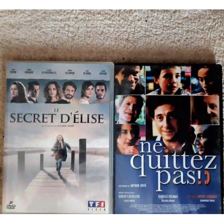 Hélène de Fougerolles Pack 2 Films 3 DVD VF Le secret d’Élise 
Ne quittez pas