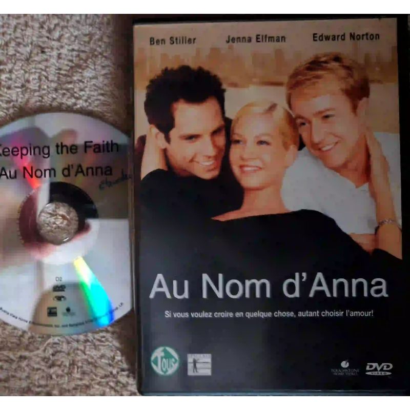 Au nom d'Anna - Norton Stiller Wallach Film DVD VF 2000