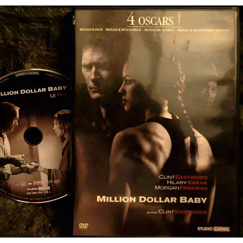 Million dollar baby - Eastwood Freeman Film DVD VF 2004
