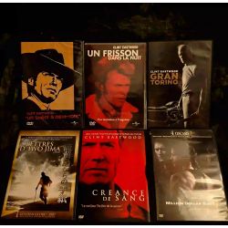 Clint Eastwood Pack 6 Films DVD VF Un shérif à New York Créance de sang Gran Torino Million dollar baby