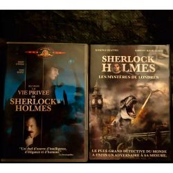 Sherlock Holmes Pack 2 Films DVD VF Christopher Lee