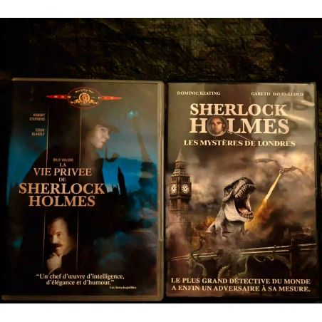 Sherlock Holmes Pack 2 Films DVD VF Christopher Lee