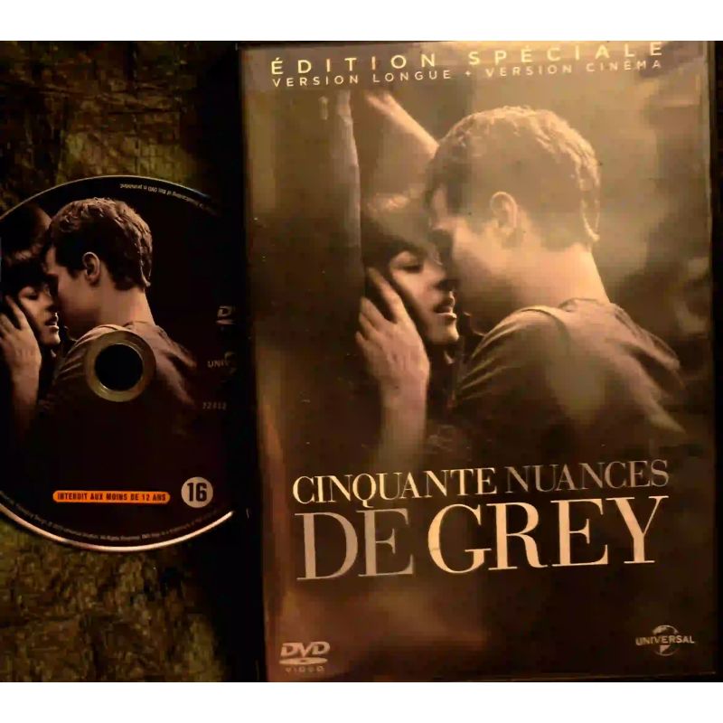 Cinquante nuances de Gray - Taylor-Wood Jamie Dornan Film DVD VF 2015