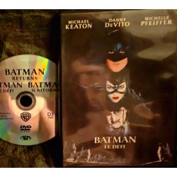 Batman le défi - Tim Burton Keaton DeVito Pfeiffer Walken Film DVD VF 1992