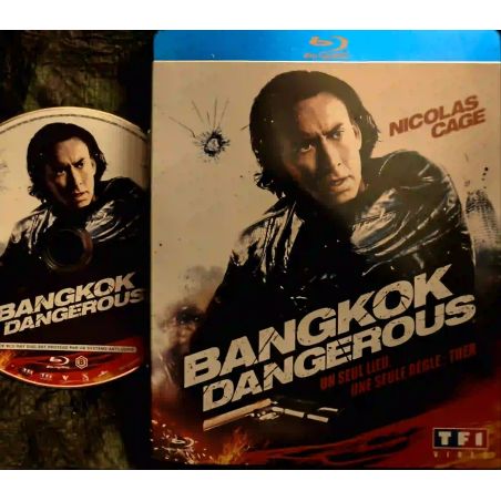 Bangkok dangerous - Nicolas Cage Film Coffret Steelbook 1 Blu-ray VF 2008