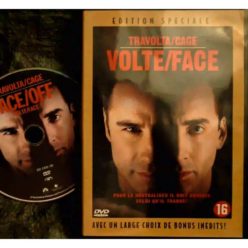 Volte -face - John Woo Nicolas Cage Travolta Film DVD VF 1997