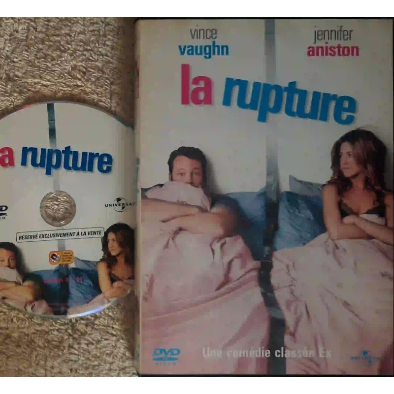 La rupture - Vince Vaughn Jennifer Aniston Film DVD VF 2006