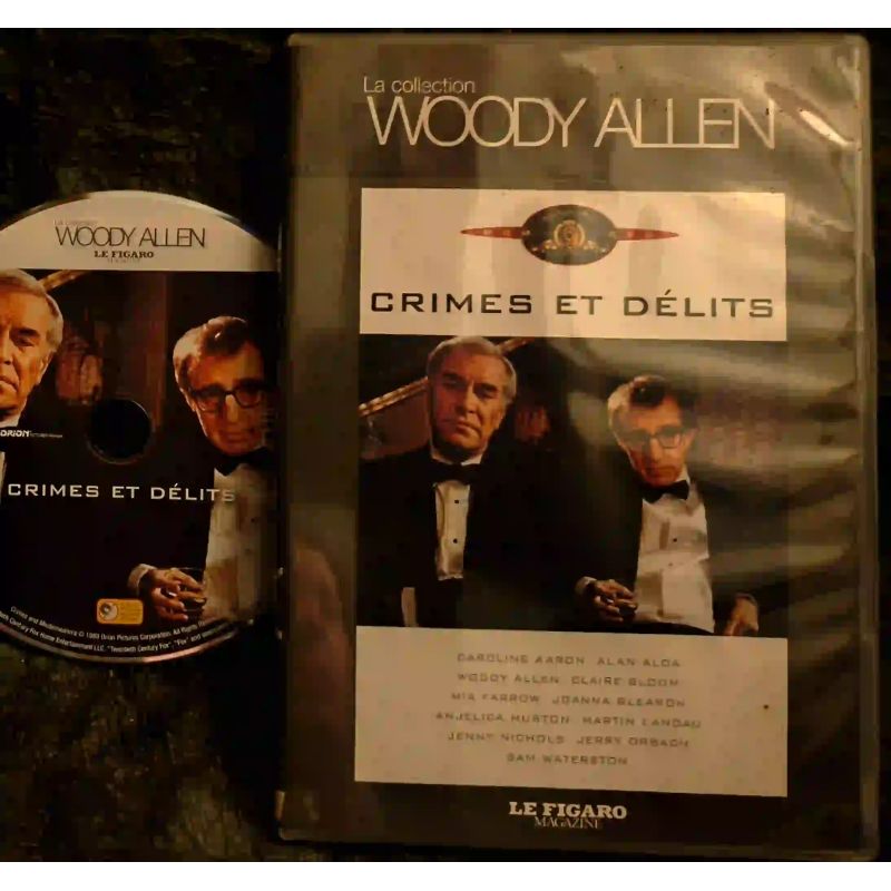 Crimes et délits - Woody Allen Mia Farrow Film DVD VF 1989