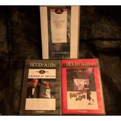 Mia Farrow Pack 3 Films DVD VF Crimes et délits La rose pourpre du Caire Broadway Danny Rose