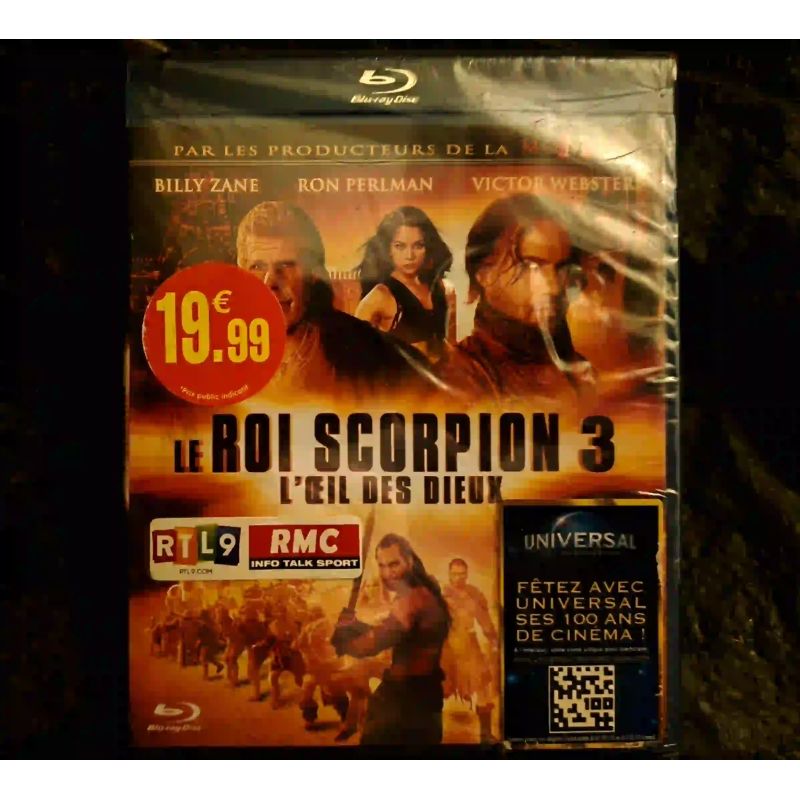 Le roi scorpion 3 L’œil des dieux - Webster Billy Zane Film Blu-ray VF 2012