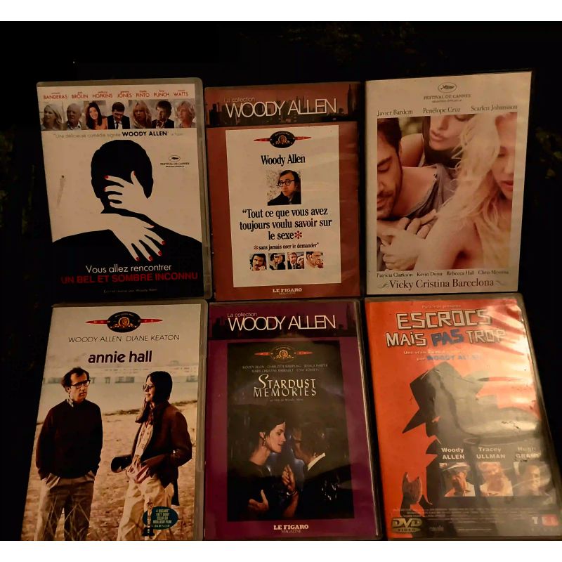 Woody Allen Pack 6 Films DVD VF Stardust memories 
Vous allez rencontrer un bel et sombre inconnu