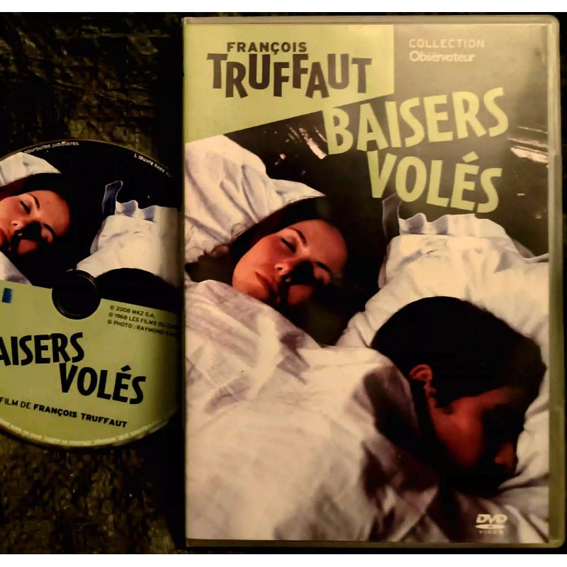 Baisers volés - François Truffaut Jean-Pierre Léaud Film DVD VF 1968 Collection Observateur