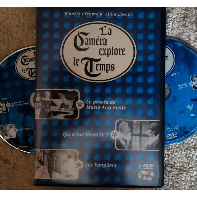 La caméra explore le temps : Le procès de Marie-Antoinette + Qui a tué Henri 4 + Les Templiers  édition 2 DVD VF 2003