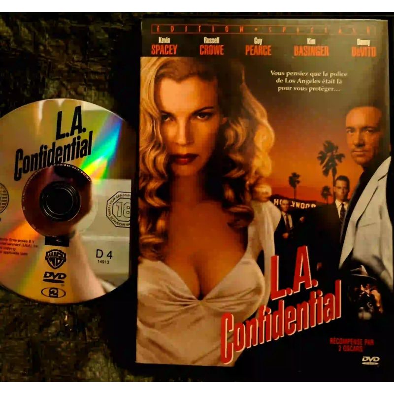 L.A. Confidential - Russell Crowe Spacey Basinger Film DVD VF 1997