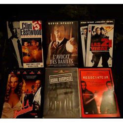 Kevin Spacey Pack 6 Films DVD VF Usual suspects L'avocat des damnés Négociateur Las Vegas 21