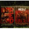 DVD Red 1 et 2 - Pack 2 Films Willis Malkovich Freeman