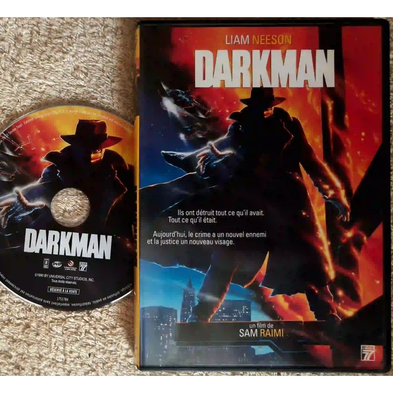 Darkman - Sam Raimi Liam Neeson Film DVD VF 1990