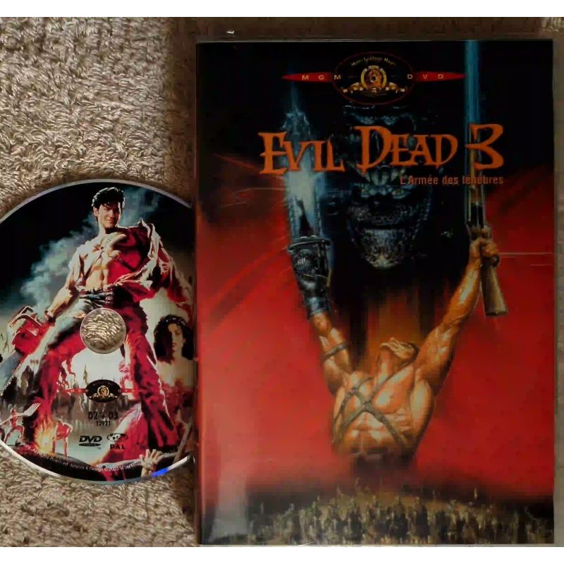 Evil Dead 3 L'armée des ténèbres - Sam Raimi Campbell Film DVD VF 1992