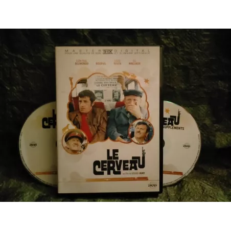 DVD Le Cerveau - Oury Bourvil Belmondo Niven Wallach Film Coffret 1969