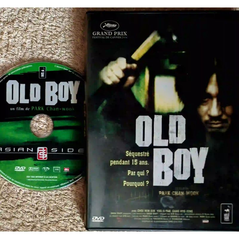 Old boy - Park Chan-wook Choi Min-sik Film DVD VF 2003