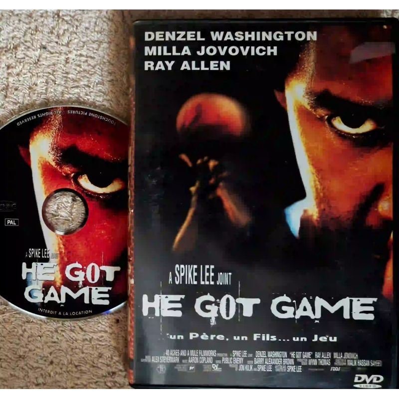 He got game - Spike Lee Washington Jovovich Film DVD VF 1998