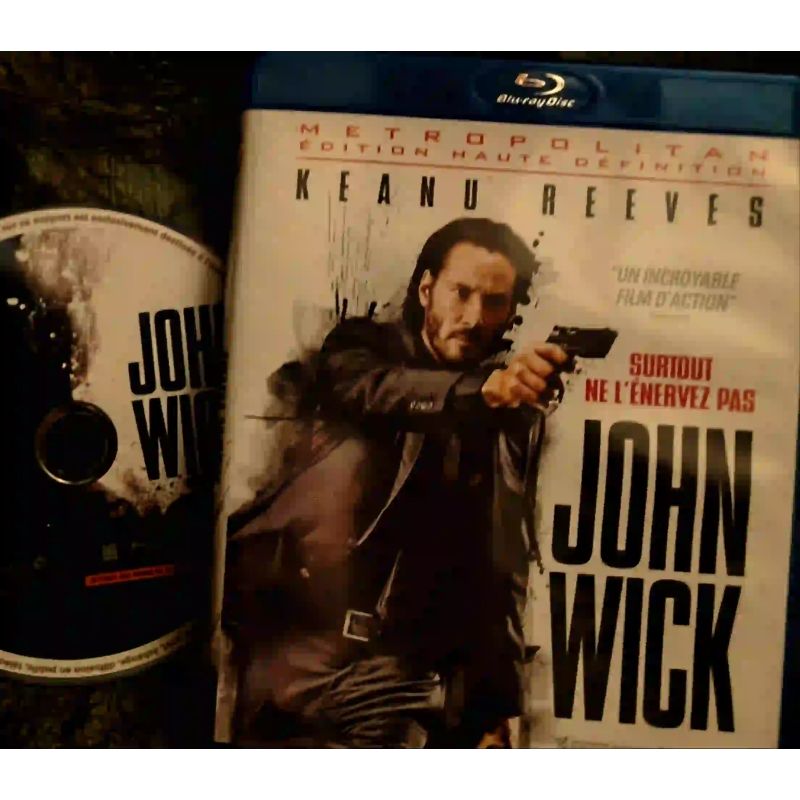 John Wick - Keanu Reeves Film Blu-ray VF 2014