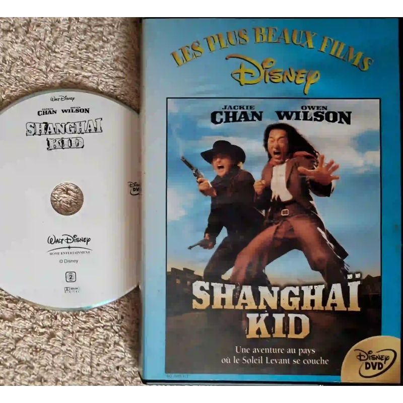 Shangaï Kid - Jackie Chan Owen Wilson Film DVD VF 2000