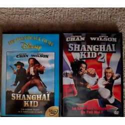 Shangaï Kid 1 et 2 - Pack 2 Films DVD VF Jackie Chan Owen Wilson