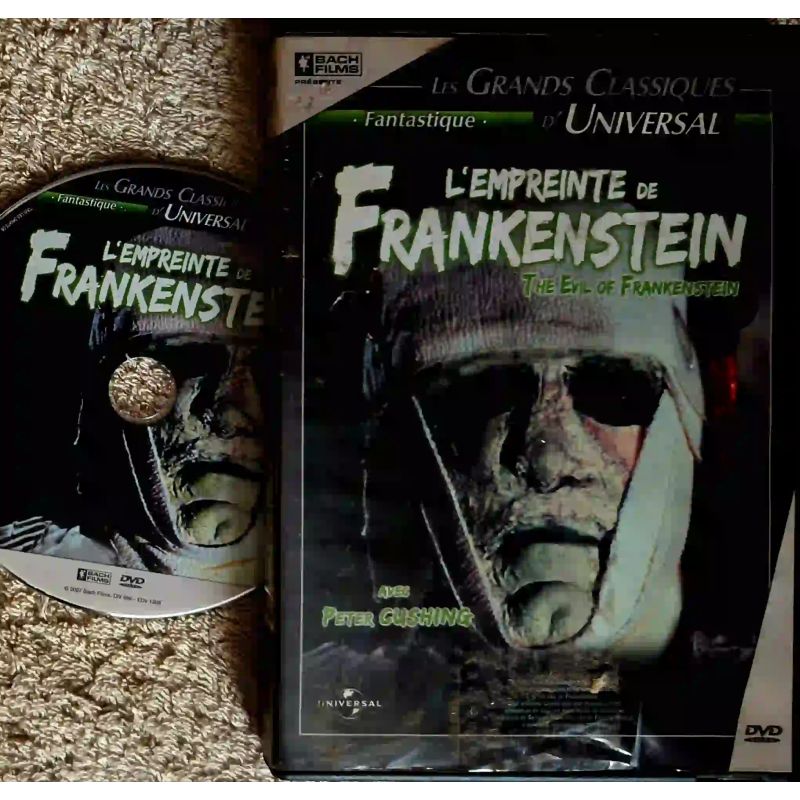 L'empreinte de Frankenstein - Peter Cushing Film DVD VF 1964