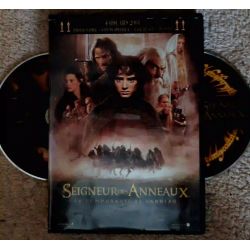 Le seigneur des anneaux 1 La communauté de l'anneau - Peter Jackson Elijah Wood Mortensen Film DVD VF 2001
