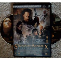 Le seigneur des anneaux 3 Le retour du roi - Peter Jackson Elijah Wood Mortensen Film DVD VF 2003