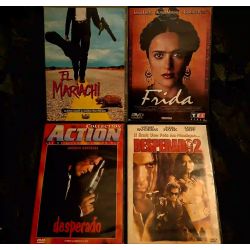 Salma Hayek Pack 4 Films DVD VF Frida El mariachi Desperado
Desperado 2