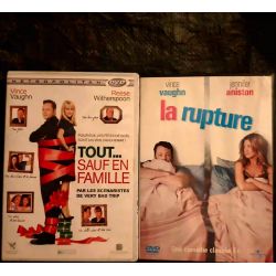Vince Vaughn Pack 2 Films DVD VF La rupture Tout sauf en famille