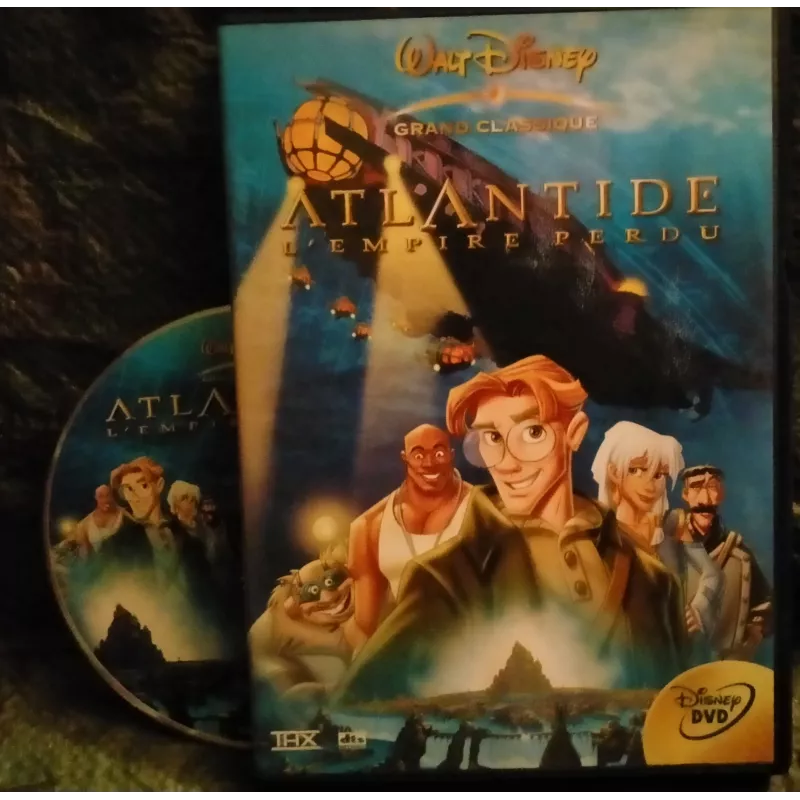 Atlantide l'empire perdu  Film DVD VF Animation 2001 Walt Disney Numéro 61