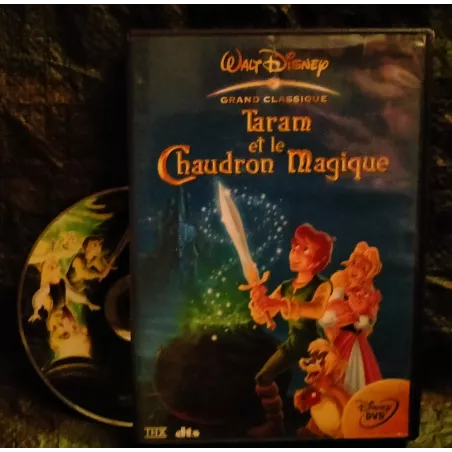 Taram et le chaudron magique - Ted Berman Film DVD Animation 1985 Walt Disney
