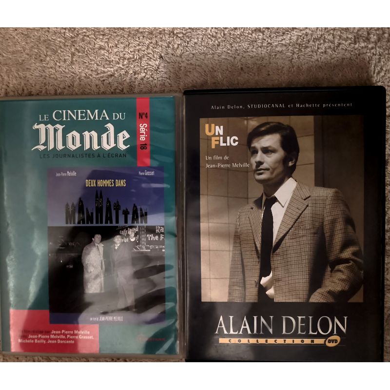 Jean-Pierre Melville Pack 2 Films DVD VF Deux hommes dans Manhattan Un flic