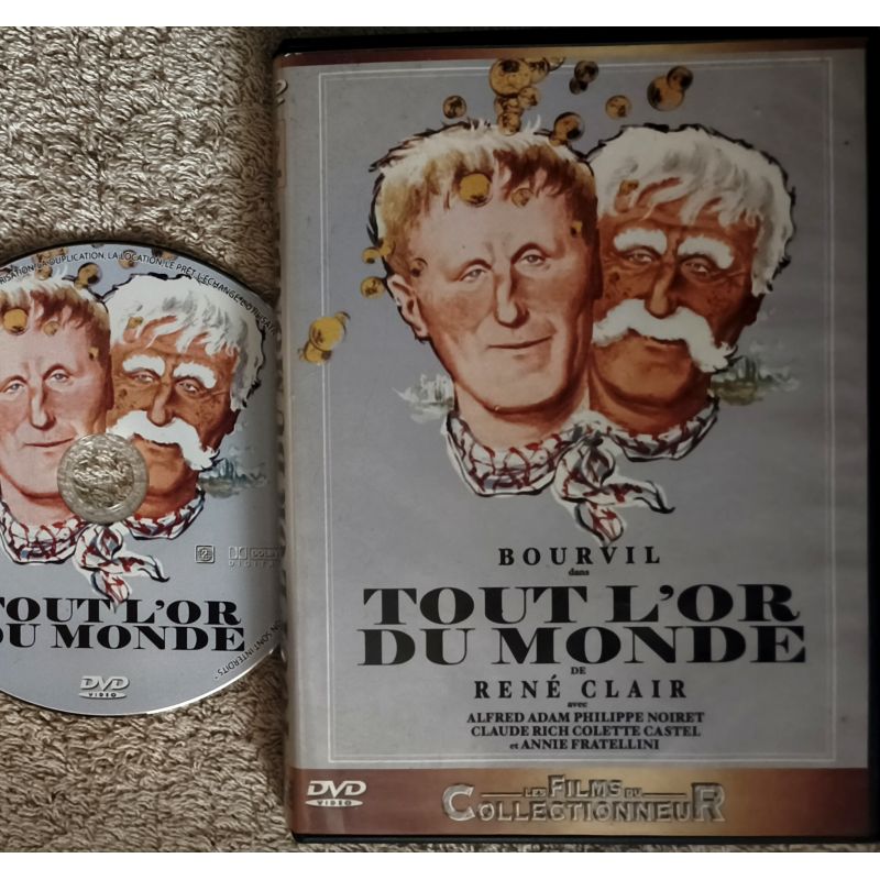 Tout l'or du monde - René Clair Noiret Claude Rich Bourvil Film DVD VF 1961